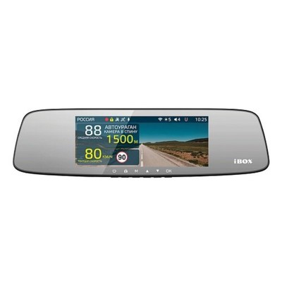 Видеорегистратор  iBOX Rover WiFi GPS Dual зеркало, 1920x1080,7",160°, SONY