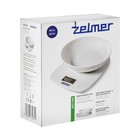 Весы кухонные Zelmer ZKS1460, электронные, до 5 кг, белые - фото 4412228