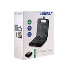 Сэндвичница Zelmer ZWM0001, 1400 Вт, антипригарное покрытие, чёрная - фото 8718668