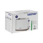 Тостер Zelmer ZTS7385, 750 Вт, 7 режимов прожарки, 2 тоста, белый - фото 8718676