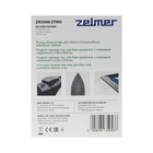 Утюг Zelmer ZIR3000 Stiro, 3000 Вт, керамическая подошва, 40 г/мин, 390 мл, чёрно-синий - Фото 10