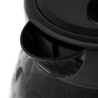 Чайник электрический Zelmer ZCK7640, пластик, 1.7 л, 2200 Вт, чёрный - Фото 4