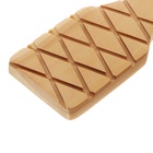 Весло (лопатка) рифленая для глины Calligrata, 20×7×1.5 см - Фото 4