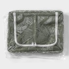 Кофр для хранения вещей Доляна Leaves, 39×29×20 см, 24 литра, цвет зелёный - Фото 11