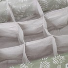 Органайзер для белья Доляна Leaves, 9 ячеек, 28×28×11 см, цвет зелёный - Фото 3