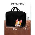 Набор первоклассника, 40 предметов, Calligrata «Корги», в папке - Фото 3