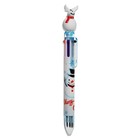 Ручка шариковая автоматическая, 6-ти цветная, Новый год  Лось - фото 320865353