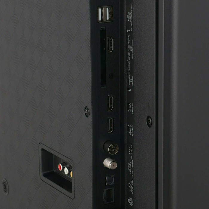 Телевизор Hisense 43A6K, 43", 3840x2160, DVB-T2/C/S2, HDMI 3, USB 2, Smart TV, чёрный