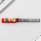 Ручка шариковая синяя паста 0.7 мм с колпачком «Защитник» пластик - Фото 6