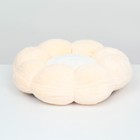 Лежанка для животных "Облако", 40*19 см, бело-персиковая - фото 8719370