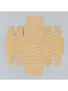 Коробка для конфет, кондитерская упаковка, 4 ячейки, «Крафт», 10.5 х 10.5 х 3.5 см - Фото 7