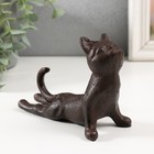 Фигурка - подставка «Кот - Приветствие солнца», чугун, 16×6.5×10 см - Фото 1
