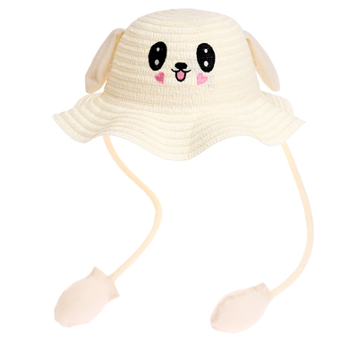 Панама детская «Милый зайка», уши поднимаются, р-р. 52-54