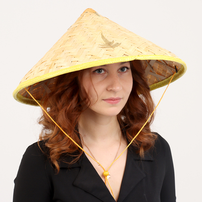 Карнавальная китайская шляпа «Конус» р-р 56-58