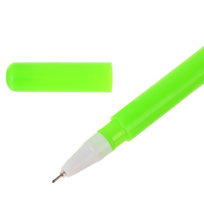 Ручка световая "Заинька" с синими чернилами, увета МИКС