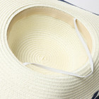 Шляпа женская MINAKU, цв. темно-синий, р-р 58 - фото 807093633