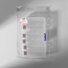 Набор баночек для хранения бисера, d=2.2×7 см, 6 шт., в контейнере, 14.5×8.5×3.5 см - Фото 7