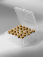 Набор баночек для хранения бисера, d=2×4 см, 25 шт., в контейнере, 11×11×5 см - Фото 3