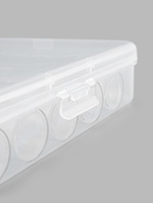 Набор баночек для хранения бисера, d=2.2×12 см, 5 шт., в контейнере, 13.5×13.5×3.5 см - Фото 9