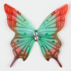 Декор для творчества «Бабочка пеструшка», двухслойный, набор 12 шт., размер 1 шт. — 5 × 5 см - фото 11109259