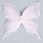 Декор для творчества «Бабочка», трёхслойный, набор 12 шт., размер 1 шт. — 5 × 4,5 см, цвет розовый - Фото 3