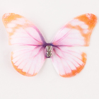 Декор для творчества «Бабочка», двухслойный, набор 12 шт.,размер 1 шт. — 5 × 4 см, цвет оранжевый - Фото 3
