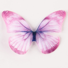 Декор для творчества «Бабочка», двухслойный, набор 12 шт.,размер 1 шт. — 5 × 4 см, цвет фиолетовый - Фото 4