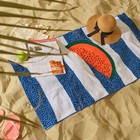 Полотенце пляжное Этель "Watermelon", 70*140 см,250гр/м2, 100%п/э - Фото 7