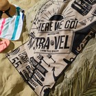 Полотенце пляжное Этель "Travel", 70*140 см,250гр/м2, 100%п/э - Фото 7