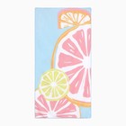 Полотенце пляжное «Этель. Цитрусы», 70×140 см - Фото 2