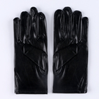 Карнавальный аксессуар- перчатки , цвет черный металлик,искусственная кожа - Фото 3