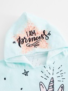 Полотенце - пончо детское махровое «Крошка Я. Единорог», 60×120 см, хлопок 100%, голубое - Фото 8