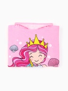 Полотенце - пончо детское LoveLife «Русалочка», махра, 60×120 см, хлопок 100%, розовое - Фото 9