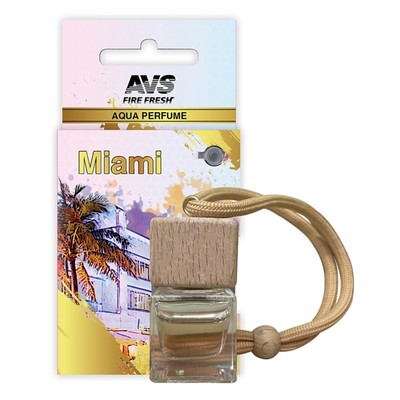Ароматизатор AVS Aqua Perfume «Майами», на зеркало, бочонок 200449a