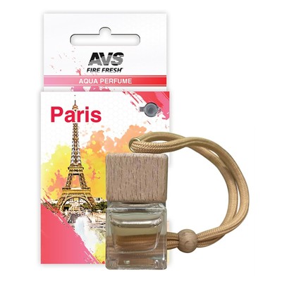 Ароматизатор AVS Aqua Perfume «Париж», на зеркало, бочонок 200454a