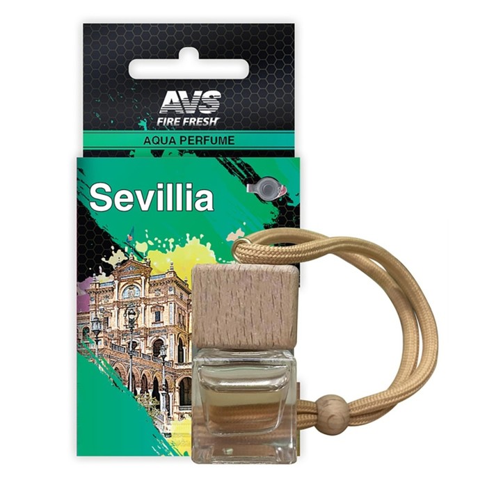 

Ароматизатор AVS Aqua Perfume «Севилья», на зеркало, бочонок 200445a