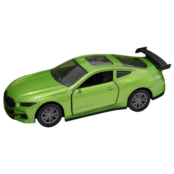 Машинка инерционная Funky Toys «Купе», с открывающимися дверьми, цвет зелёный