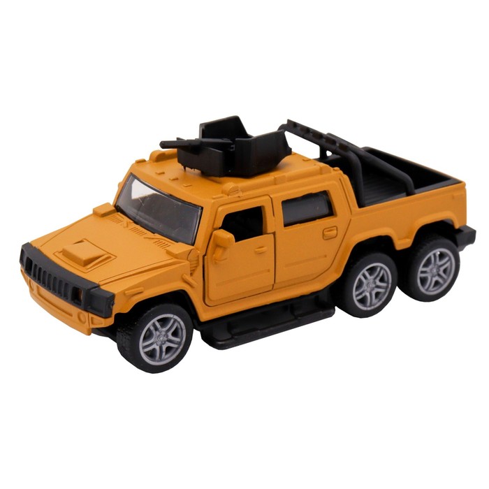 Машинка инерционная Funky Toys «Внедорожник», die-cast, с открывающимися дверьми, цвет оранжевый