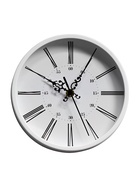 Часы настенные, d-20 см, интерьерные, Классика, "Римские цифры", бесшумные - Фото 2