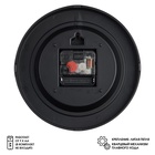 Часы настенные, d-20 см, интерьерные, Классика, "Римские цифры", бесшумные - Фото 3