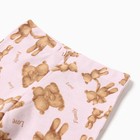 Пижама для девочки, цвет розовый, рост 122-128 см - фото 23560182