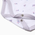 Боди детское, цвет бежевый, рост 80 см (9-12 мес) - фото 24599023