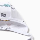 Чепчик детский, цвет белый, размер 38-40 (1-3 мес) - фото 23560222