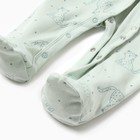 Комбинезон детский, бирюзовый, рост 74 см (6-9 мес) - фото 23560300