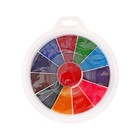 Краски пальчиковые, на водной основе, с губкой, 12 цветов - Фото 3