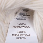 Пряжа "Волшебное детство"  импортная шерсть 100% 220м/50гр (01-Белый) - фото 23510934
