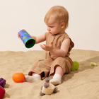 Комбинезон детский без рукавов MINAKU, цвет бежевый, размер 68-74 - Фото 2