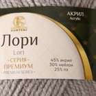 Пряжа "Лори" 45% акрил, 30% нейлон, 25% ПЭ 170м/50гр (008 - серебристый) - Фото 4