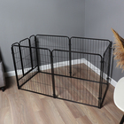 Вольер для собак 120 х 60 х 60 см, чёрный - фото 23525284