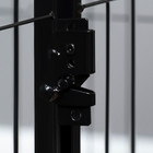 Вольер для собак 142 х 71 х 80 см, чёрный - фото 23525301